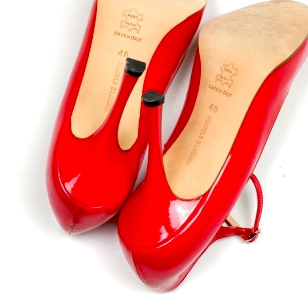 Mary Janes Patent Leather Block Med Heel Pumps for Women Shoes Lolita